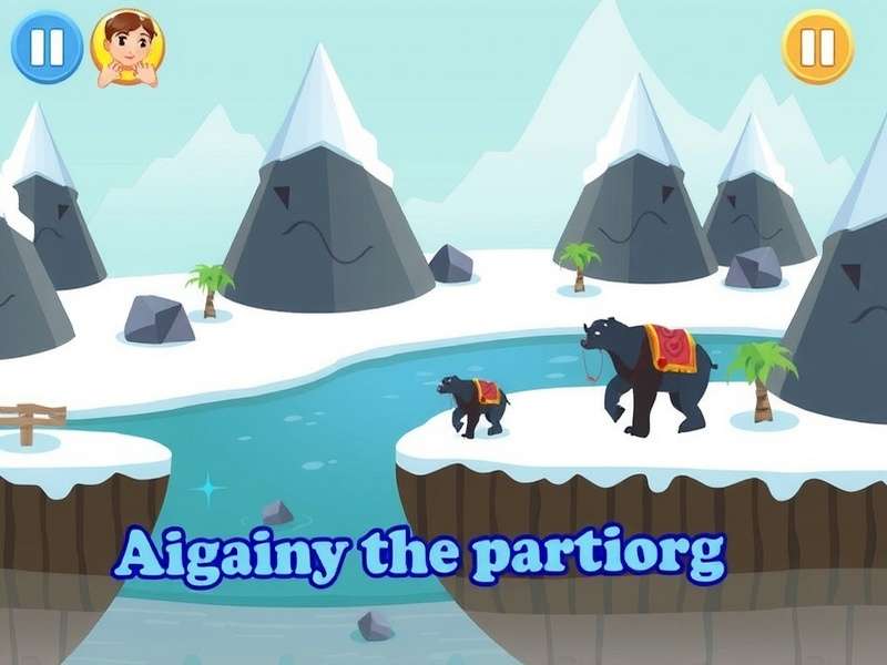 Bheem Arctic Escape gameplay screenshot
